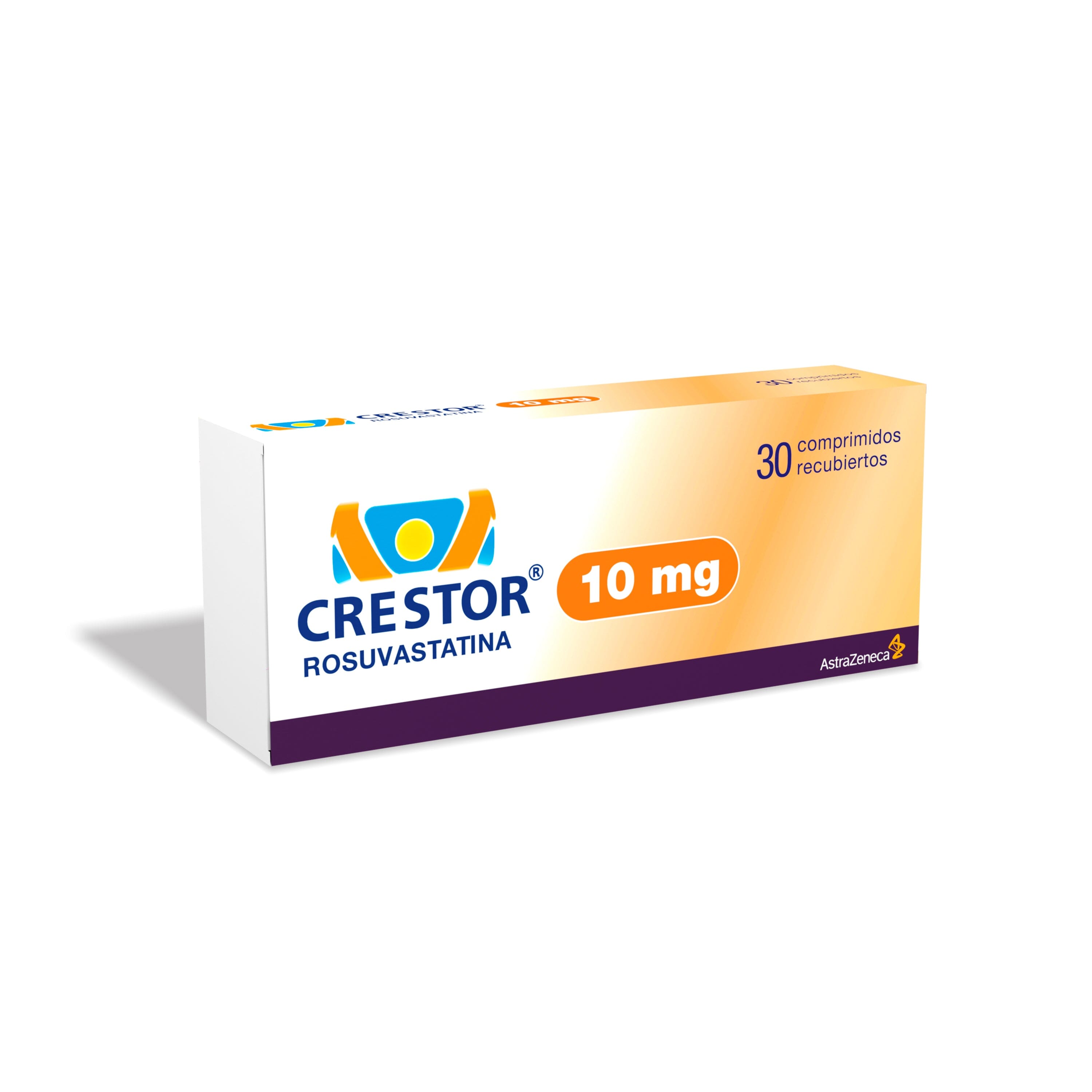 Crestor 10 mg x 30 comprimidos Farmex-BanMedica-Persistente